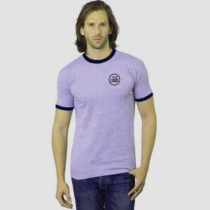 T-shirt Ringer en gros USA, qualité supérieure, 100% coton tricoté, bordure contrastée, pour personnalisation de marque, nouveauté 2026 - Product Image 6