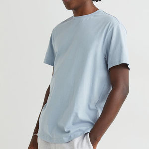 Camiseta de algodón holgada de alta calidad para hombre transpirable - Product Image 1