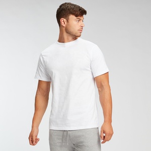 T-Shirt 180gsm Knitted 100% Cotton Streetwear Tee Custom Logo Printed OEM ODM Men's Eco-Friendly Breathable Fashion Tee - Product Image 5