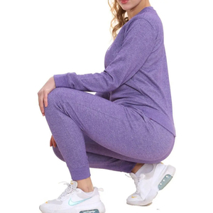 Chándal de invierno para mujer Tech Fleece Conjunto de Jogger con capucha de dos piezas Traje de fitness Ropa deportiva Trajes de chándal cálidos para mujer - Product Image 6