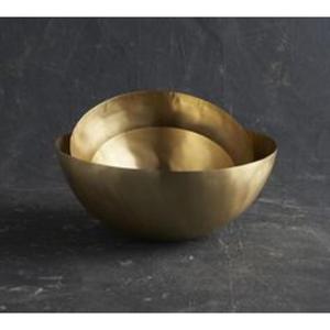 Cuenco de latón de alta gama para organizar eventos y disfrutar de cenas familiares con un aspecto vintage artístico - Product Image 2