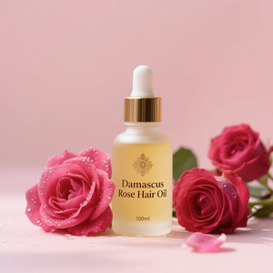 OEM puro damasco rosa olio per capelli 100ml/3.4oz vegano cheratina terapia a base di erbe del cuoio capelluto per la crescita danneggiata brillare effetto Anti-rottura - Product Image 1