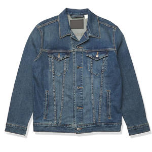 Nouvelle veste en jean extensible pour hommes à la mode poche décontractée meilleure vente produit de qualité supérieure veste en jean - Product Image 1