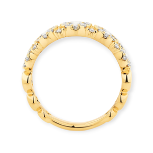 Venta caliente personalizado romántico IGI certificado 14K oro Natural y laboratorio crecido diamante anillo de compromiso para mujeres fiesta de boda - Product Image 3