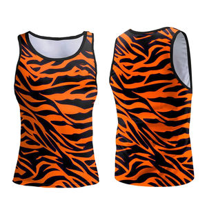 Loinพิมพ์ระเหิดผู้หญิงTanktopสั้นผู้หญิงTankTops RibbedคุณภาพสูงUSAขนาดCrop Breathable Tank Topsที่ไม่มีสายหนัง - Product Image 3