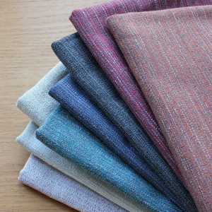 Muebles textiles para el hogar de lujo modernos tapicería chenilla Lino Jacquard tela de lino para sofá - Product Image 4