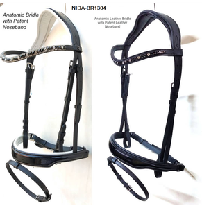Brida ecuestre de cuero de alta calidad para caballos - Product Image 5