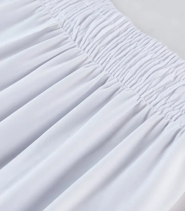 กางเกงขาสั้นผู้ชายเอวยางยืดมีเชือกผูกเอวกางเกงบาสเก็ตบอลผ้าโพลีเอสเตอร์/ ผ้าฝ้ายพิมพ์ลายเฮฟวี่เวท - Product Image 3