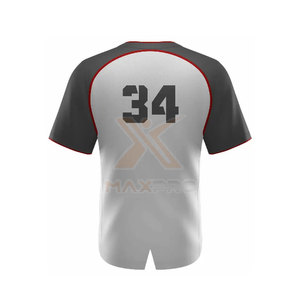 Uniforme de baseball respirant de haute qualité à faible MOQ pour adultes, tailles et couleurs personnalisées, service OEM sur mesure - Product Image 5
