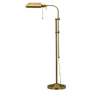 Lampe de sol moderne en métal de luxe avec design géométrique en noir pour la décoration de salon - Product Image 1