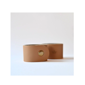 Rond de serviette en cuir de style classique pour table à manger pour restaurant - Product Image 2