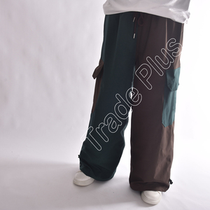 Pantalones de nieve de esquí para hombre y mujer de alta calidad OEM impermeables a prueba de viento térmico poliéster con cremallera calentador de manos snowboard de invierno - Product Image 2