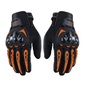 Gants de moto en cuir respirant à coque rigide pour l'hiver et l'été, course, écran tactile, gants de motocross - Product Image 4