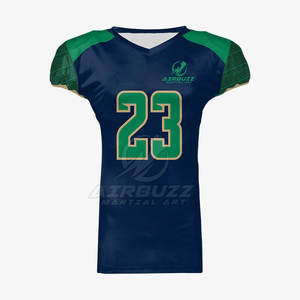 OEM Services High Quality Custom Design American <b>Football</b> Jersey Plus Size Latest Short Sleeves Breathable Quick Dry Summer - Product Image 1