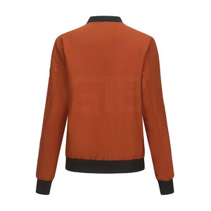 Nouvelle arrivée Veste bomber en tricot imprimé pour femmes Respirante Écologique Élégante Confortable Vêtement d'extérieur d'hiver Casual - Product Image 2