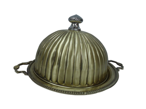 Plat de service de nourriture en acier inoxydable fait à la main pour mariage et hôtel vaisselle S plat au prix de gros - Product Image 2