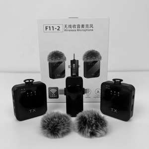 Micrófono Lavalier Inalámbrico Portátil Más Vendido, Interfaz 3 en 1 para IOS, Android, Escritorio, Tipo-C, Precio Directo de Fábrica - Product Image 1