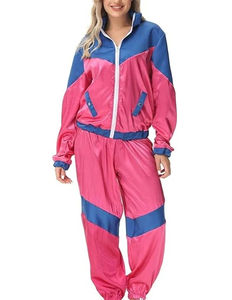 Conjunto Deportivo de 2 Piezas para Mujer, Cortavientos, Color Personalizado, 100% Nailon, Mejor Calidad, OEM, Conjunto Deportivo de Chándal para Mujer - Product Image 1