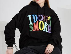 Sweat-shirt à capuche en Polyester et coton pour femme, impression 3D, Logo, haute qualité - Product Image 4