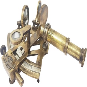 Sextant nautique en laiton Instrument de navigation en laiton Sextant marin Sextant (4 pouces, patine antique) RJ HANDICRAFT STORE - Product Image 3