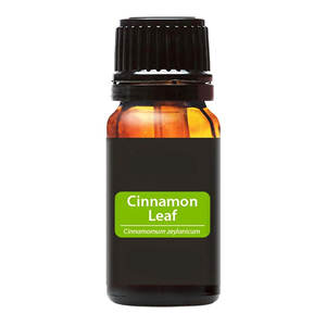 10ML Sri Lanka-Écorce de cannelle séchée et huiles essentielles de feuille de cannelle Huile aromatique épicée avec motif de bâton Cuit et séché à l'air - Product Image 4