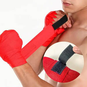 Polyester <b>Hand</b> Wraps Elasticity Breathability Stability Custom Logo Boxing <b>Hand</b> Wraps for Boxing Gloves Muay Thai MMA <b>Hand</b> Wrap - Product Image 3