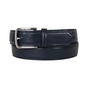Genuine Leather Men's Pin Buckle Belt Factory Directly Supply High Quality Cow Hide Belt For Men
