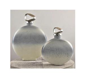 Vase à fleurs en métal de décoration de mariage classique de forme ronde pour la décoration d'hôtel et de Restaurant à bas prix de gros - Product Image 1