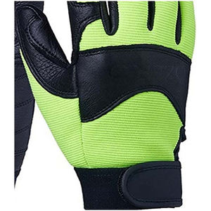 Guantes de carreras de dedo completo Unisex de alta calidad, equipo de deportes al aire libre de Palma de cuero sintético transpirable para todoterreno MTB Motocross - Product Image 3