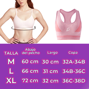 Top sportivo a schiena alta con imbottitura senza cuciture per abbigliamento da ginnastica - Product Image 6