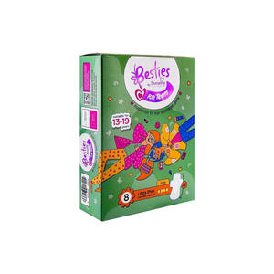 Toallas Higiénicas Suaves e Hipoalergénicas para Piel Sensible, Toallas Sanitarias para Niñas Libres de Productos Químicos Agresivos - Product Image 2