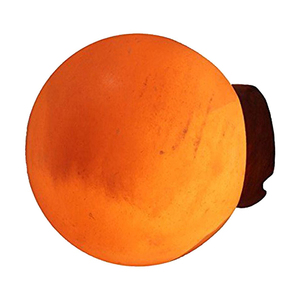 Lampe à sel rose antique de l'Himalaya sculptée Style floral roche naturelle purificateur d'air respirant ampoule aide décoration de Table - Product Image 3