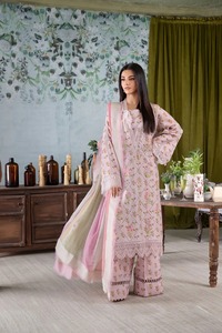 Gaun ayam Kari cantik untuk wanita terbaru 2025 koleksi gaun rumput chihankari buatan tangan Muslin Jhalar Yok Anarkali Gaun - Product Image 5