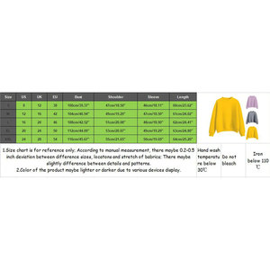Sudadera de cuello redondo para mujer-Estilo túnica Top de hombro caído de gran tamaño Invierno Impreso Frontal Personalizable Color Tamaño Casual - Product Image 3