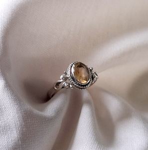 Nouvelle arrivée bague en quartz citron 925 bijoux de fiançailles en argent sterling pour les fêtes et les anniversaires - Product Image 2