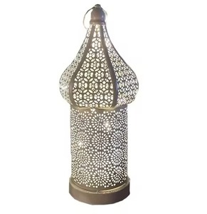 Faroles Metálicos Decorativos para Ramadán, Uso en Interiores y Exteriores, Faroles Marroquíes - Product Image 6