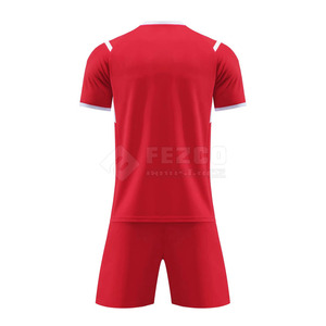 Uniformes de football personnalisés pour adultes à manches courtes, grande taille, design estival pour équipes scolaires et support de conception gratuit - Product Image 2