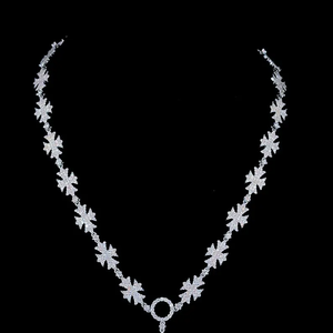 Collier en argent sterling 925 avec diamant moissanite Christin Cross, collier de luxe pour occasions spéciales, unisexe - Product Image 3