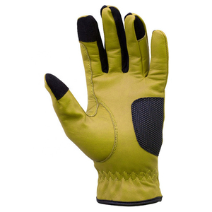 Custom Logo Horse Riding Gloves Breathable Light <b>Weight</b> PU Leather Fabric Trending Equestrian Winter Products - Product Image 3