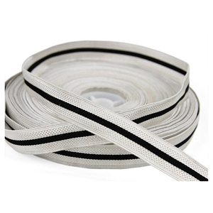 Ribete de Resina con Rayas Negras Personalizado para Zapatos, Ecológico, Resistente, Duradero, Brillante, Uso Uniforme - Product Image 1