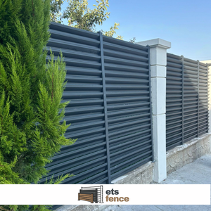 Paneles de Cerca Galvanizados de Buena Calidad para Exteriores, Fácil Instalación, Opciones de Color con Pintura Electrostática, Nueva Generación para Balcones - Product Image 2