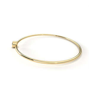 18K <b>Gold</b> Lab Grown Diamond Bracelet Beautiful Diamond Bracelets & <b>Bangles</b> - Product Image 3