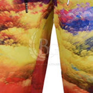 Meilleure vente Short décontracté en coton séchage rapide respirant logo personnalisable sublimation motif solide teint uni écologique - Product Image 4