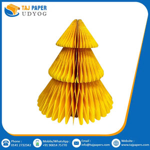Best Quality Handmade Hanging Honey Comb <b>Christmas</b> <b>Decors</b> Ornaments Stylish Latest Design for Home and Festive Party Use Items - Product Image 2