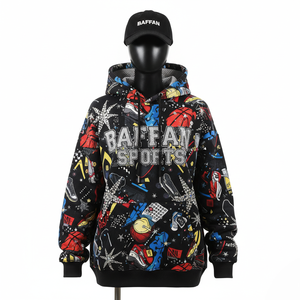 เสื้อมีฮู้ดผ้าฝ้ายโพลีเอสเตอร์สำหรับผู้หญิง, เสื้อฟลีซผ้านุ่มอบอุ่นมีหลายสีมีฮู้ดปักโลโก้ได้ตามต้องการ - Product Image 1