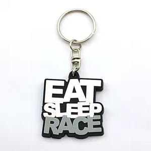 Llavero de PVC de goma suave personalizado de estilo 2025, colores vibrantes, personajes 3D de doble cara, accesorio de moda - Product Image 3