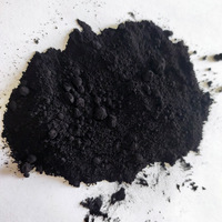 Les fabricants fournissent du ciment oxyde de fer noir pigment tuile brique sculpture couleur poudre 722 bâtiment ancien