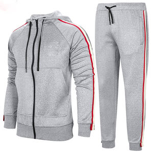 ชุดวอร์มแบบมีเชือกผูก OEM ODM ผู้ผลิตชุดกีฬา ชุดออกกำลังกาย โลโก้สั่งทำได้ คุณภาพสูง เสื้อผ้าผู้ชายแนวสตรีท ผ้าฝ้าย 100% - Product Image 1