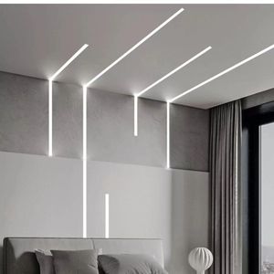 Đèn led thanh ray nhôm, đèn led âm trần, đèn led thanh ray nhôm màu bạc đen, đèn led thanh ray nhôm 2m 3m, khuyến mãi nhà máy - Product Image 5