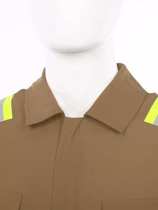 Overol de alta visibilidad de algodón y poliéster al por mayor, ropa de seguridad reflectante para el trabajo para entornos de alta seguridad, traje - Product Image 4